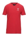 Plein Sport T-shirts In Red
