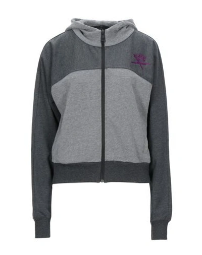 Plein Sport Hooded Sweatshirt In Grey