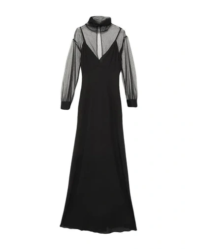 Be Blumarine Long Dresses In Black