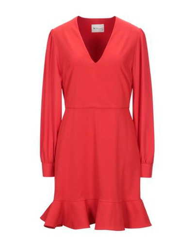 Be Blumarine Short Dresses In Red