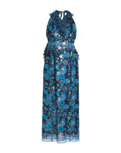 Anna Sui Long Dresses In Dark Blue