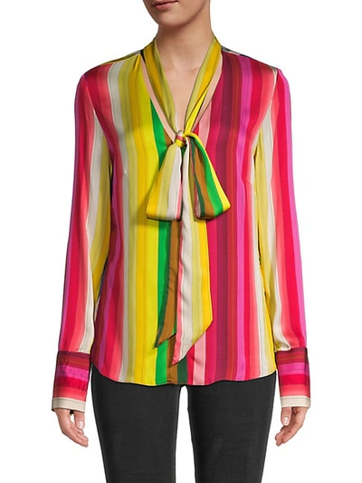 Milly Shirts & Blouses With Bow In Multi