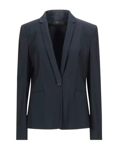 Calvin Klein Collection Suit Jackets In Dark Blue