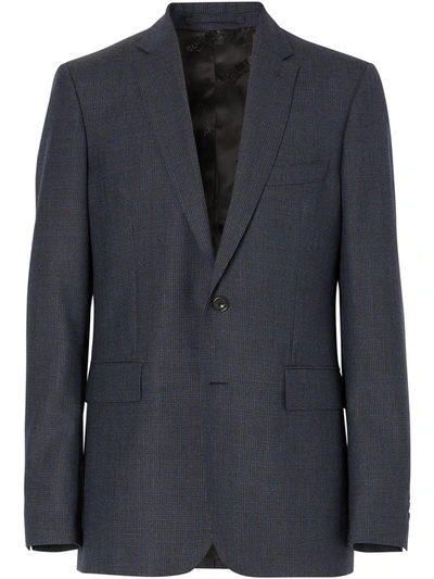 Burberry Slim-fit Two-piece Suit In Blue