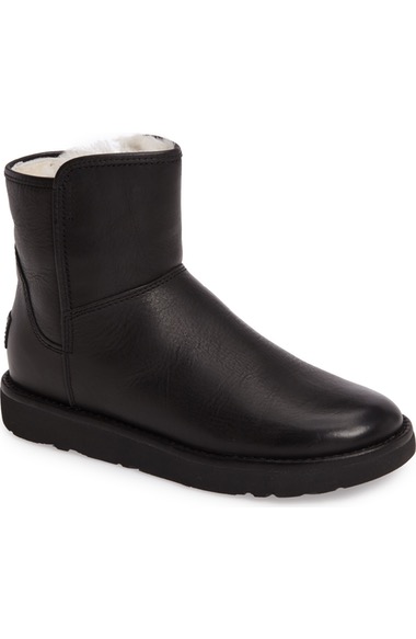 ugg abree black leather