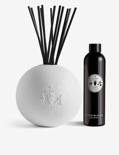 L'objet Bois Sauvage Porcelain Diffuser Set 235ml