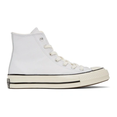 Converse Chuck Taylor All Star See Thru Platform Sneakers In White