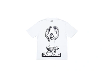 Pre-owned Palace  Snakey T-shirt White