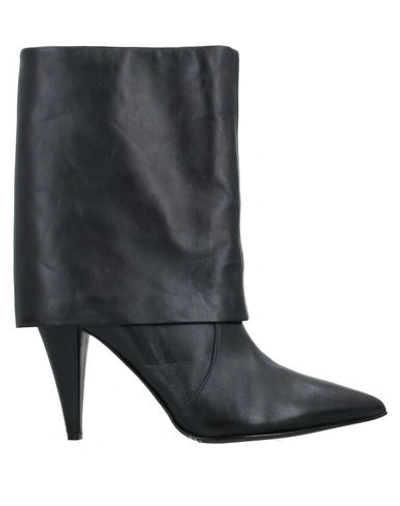 Atos Lombardini Ankle Boots In Black