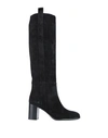 Anna F Knee Boots In Black