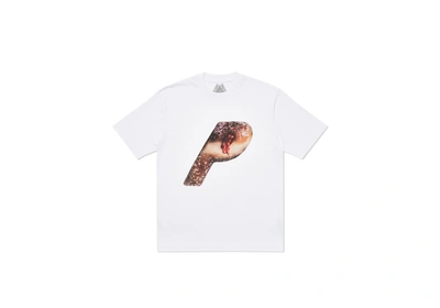 Pre-owned Palace  Jam Fam T-shirt White
