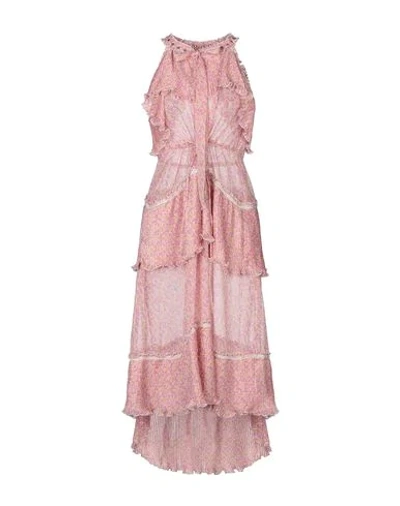 Antik Batik Knee-length Dresses In Pastel Pink