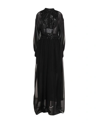 Christian Pellizzari Long Dresses In Black