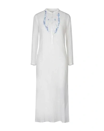 Antik Batik Long Dresses In White