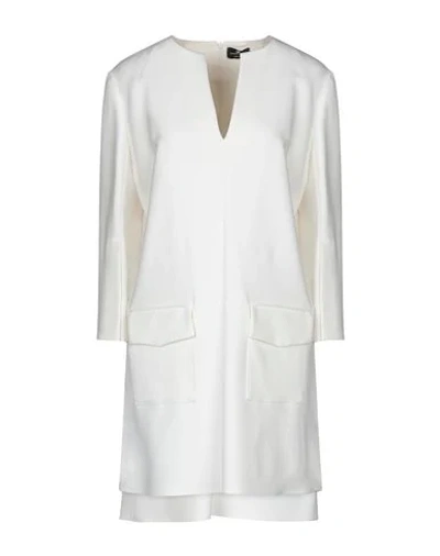 Elisabetta Franchi Short Dress In White