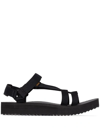 Teva Black Midform Arivaca Sandals