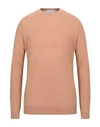 Grey Daniele Alessandrini Sweaters In Beige