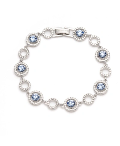 Givenchy Silver-tone Crystal Flex Bracelet