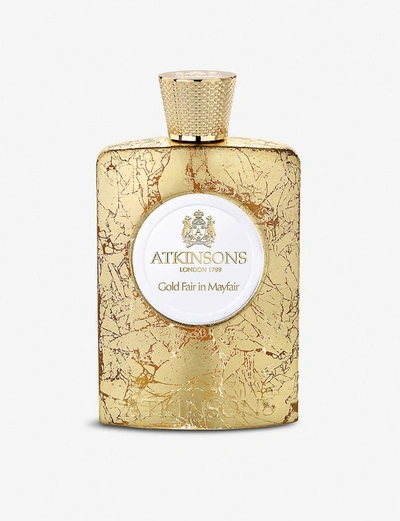 Atkinsons Gold Fair In Mayfair Eau De Parfume 100ml