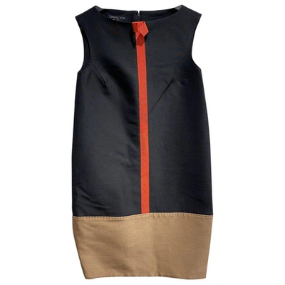 Pre-owned Giambattista Valli Silk Mid-length Dress In Multicolour