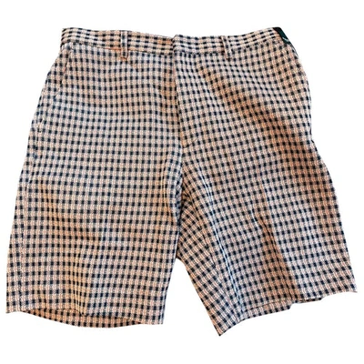 Pre-owned Fendi Grey Cotton Shorts