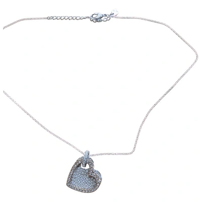 Pre-owned Swarovski Silver Necklace
