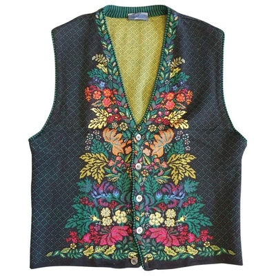 Pre-owned Kenzo Wool Vest In Multicolour