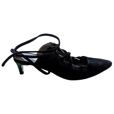 Pre-owned Preen By Thornton Bregazzi Heels In Black