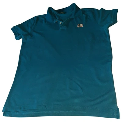 Pre-owned Napapijri Blue Cotton T-shirt
