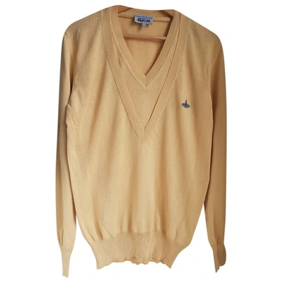 Pre-owned Vivienne Westwood Yellow Cotton Knitwear & Sweatshirts