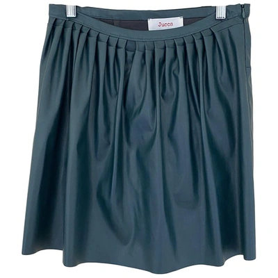 Pre-owned Jucca Mini Skirt In Green