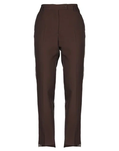 Golden Goose Pants In Dark Brown