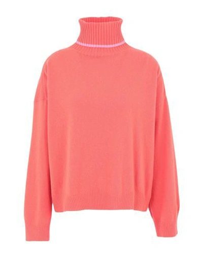 Semicouture Turtlenecks In Red