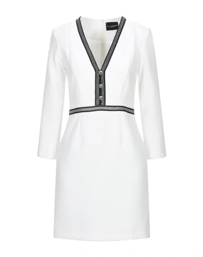 Atos Lombardini Short Dresses In White