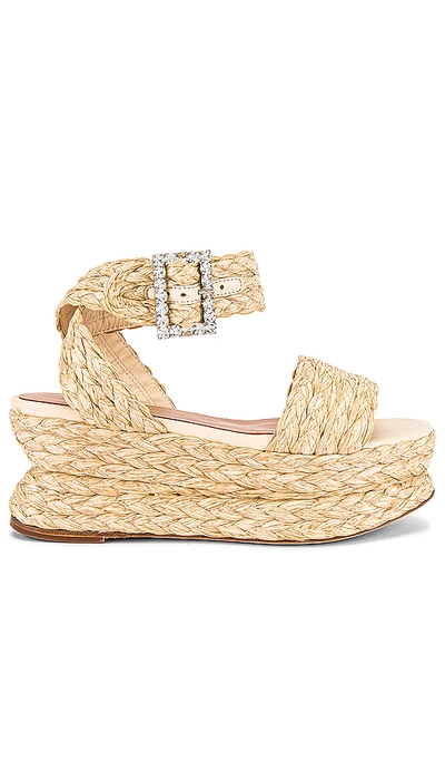 Paloma Barceló Marie Str Sandal In Natural