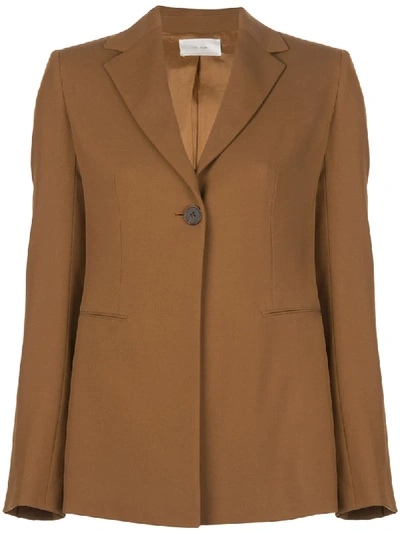 The Row Tailored Blazer In Brown