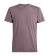 Adidas Originals Aeroready 3-stripes Performance T-shirt In Legacy Purple