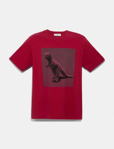 Coach Rexy By Sui Jianguo T-shirt In Red - Size S