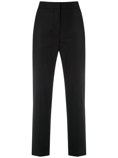 Egrey Pockets Cropped Trousers In Black