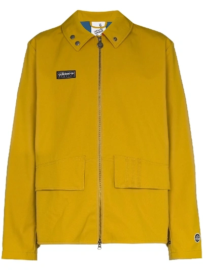 Adidas Originals Adidas Spezial Holbeck Jacket In Yellow