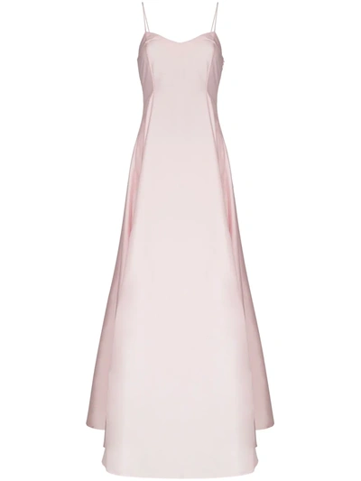 Bernadette Gwyneth Taffeta Evening Gown In Pink