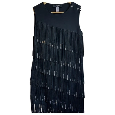 Pre-owned Azzaro Mini Dress In Black