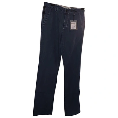 Pre-owned Allegri Blue Cotton Jeans