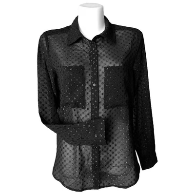 Pre-owned Zoe Karssen Shirt In Black