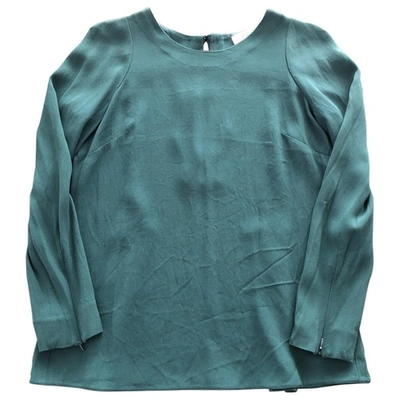 Pre-owned Jucca Green Viscose Top