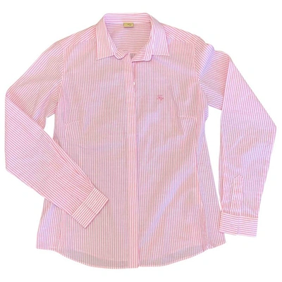 Pre-owned Fay Shirt In Pink