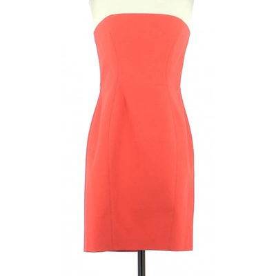 Pre-owned Paule Ka Dress In Red