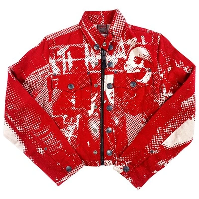 Pre-owned Jean Paul Gaultier Red Cotton Jacket