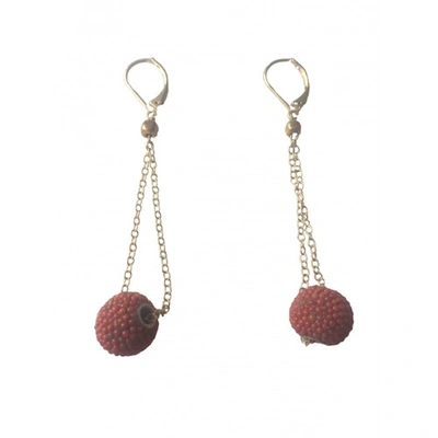 Pre-owned Isabel Marant Earrings In Gold