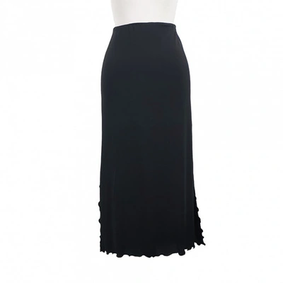 Pre-owned Romeo Gigli Skirt In Black